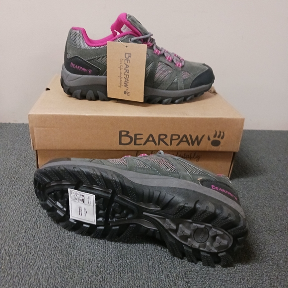 BearPaw Shoes Bearpaw Olympus Charcoal Hiking Shoes Poshmark